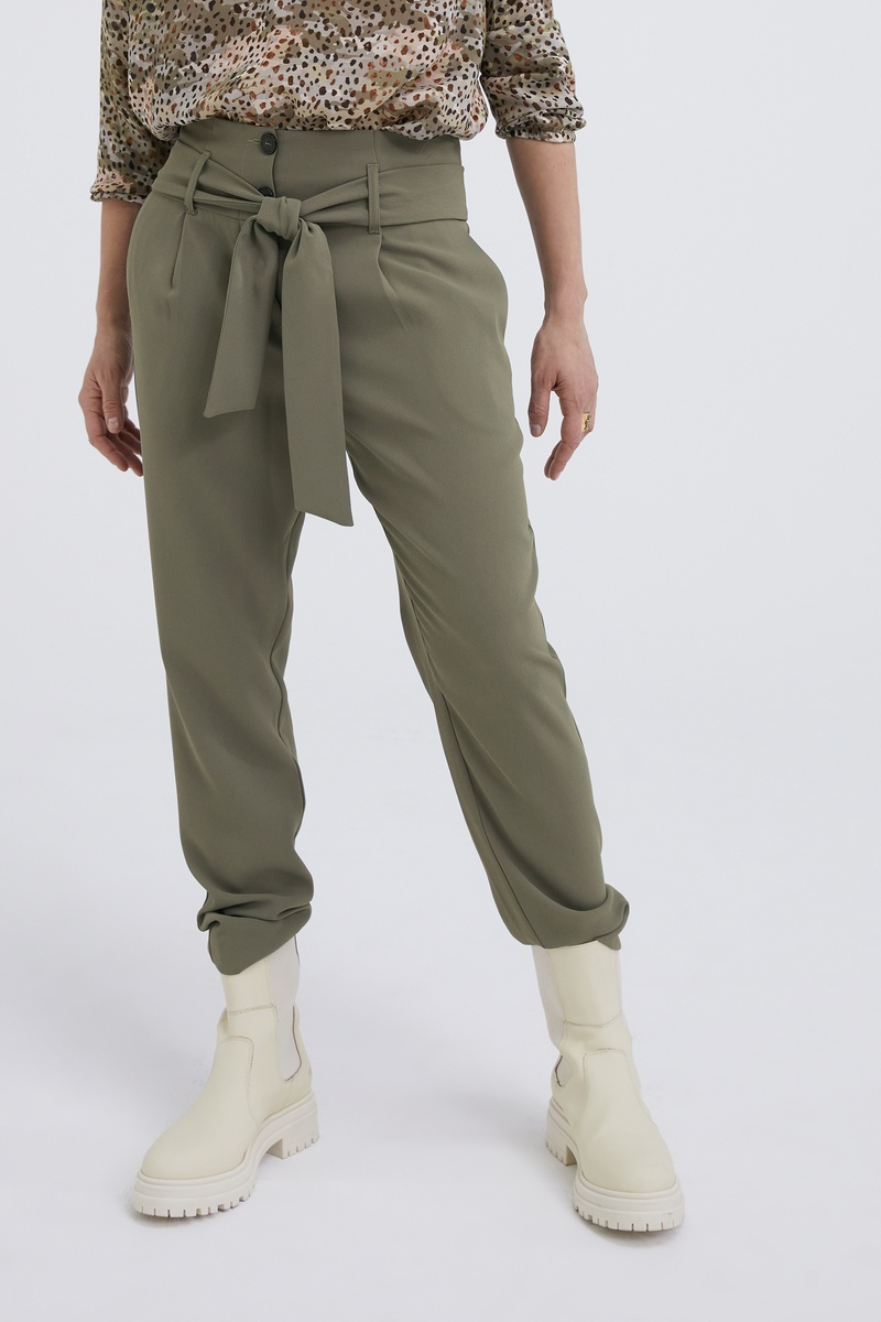 Pantalon droit Vert - IKKS
