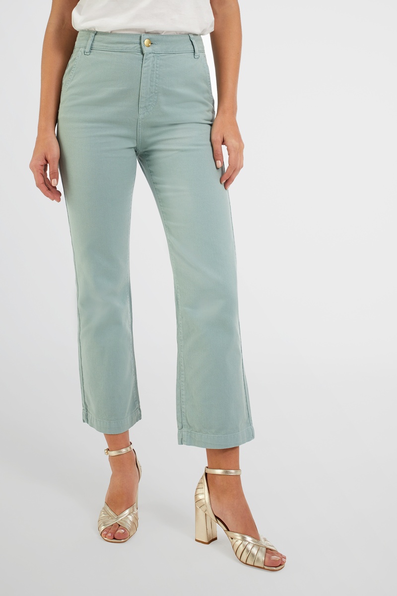 Jean droit Vert - I.Code