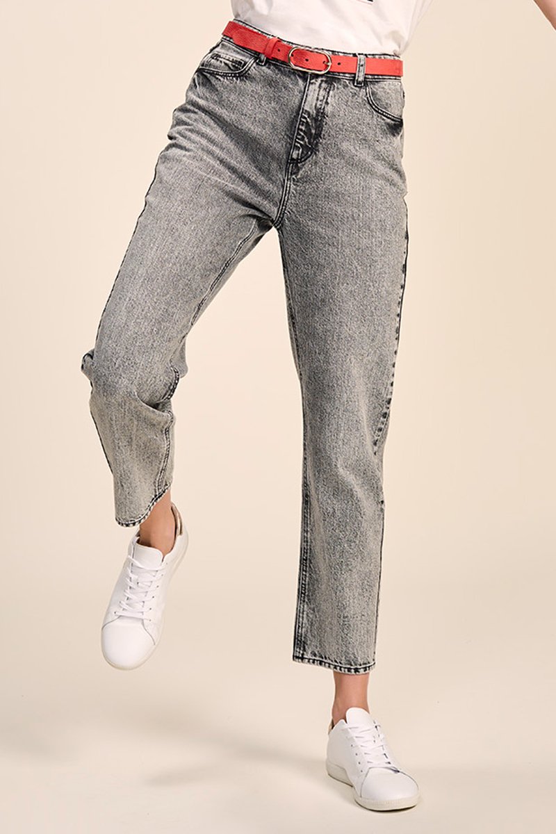 Jean mom Gris - One Step