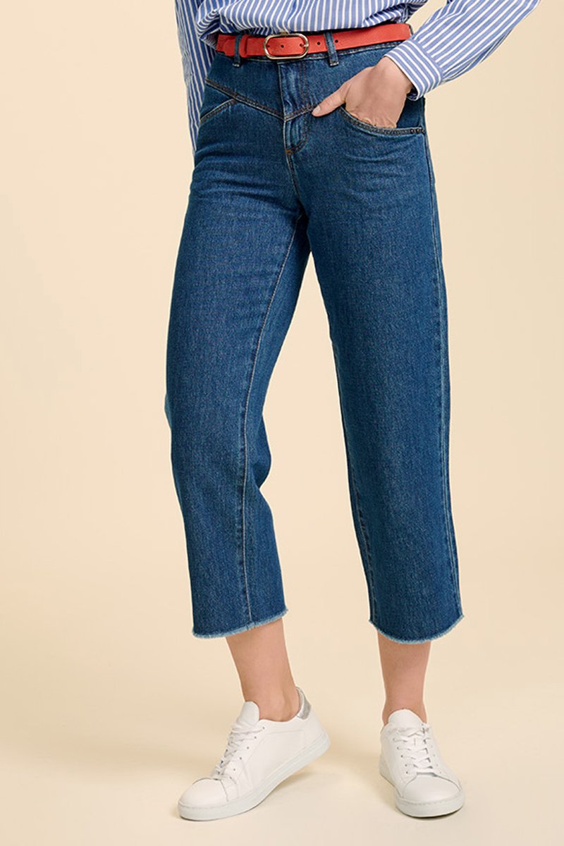 Jean droit Bleu - One Step