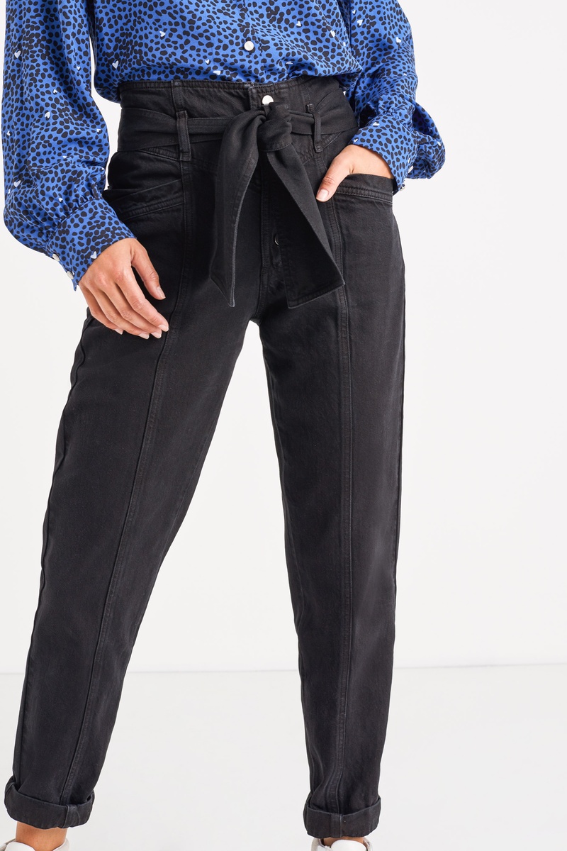 Jean droit Noir - I.Code