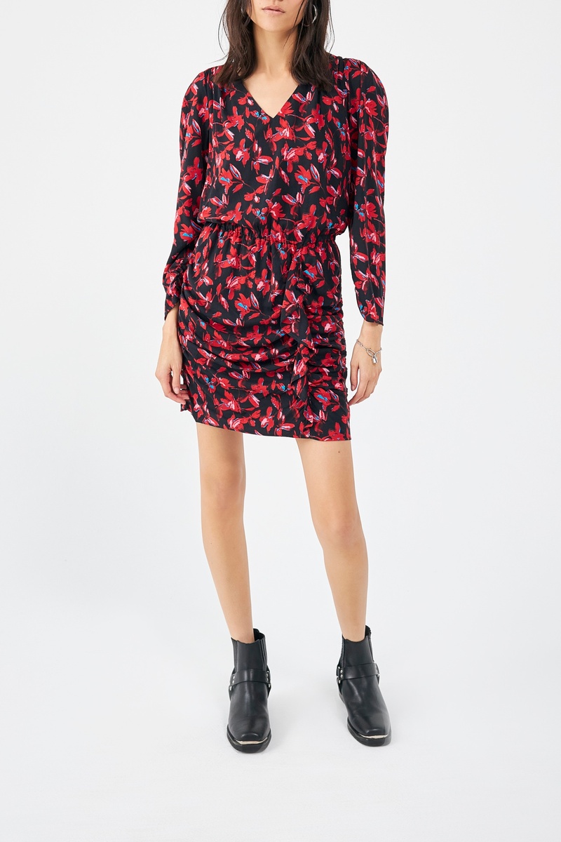 Robe droite Noir - IKKS