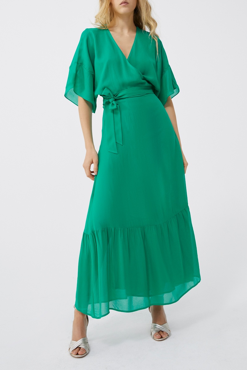 Robe longue Vert - IKKS
