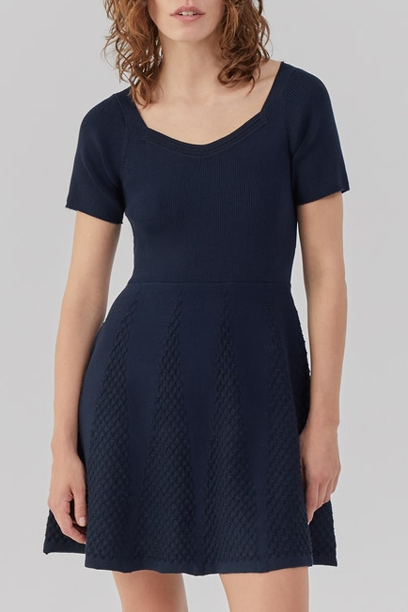 Robe patineuse Bleu - IKKS