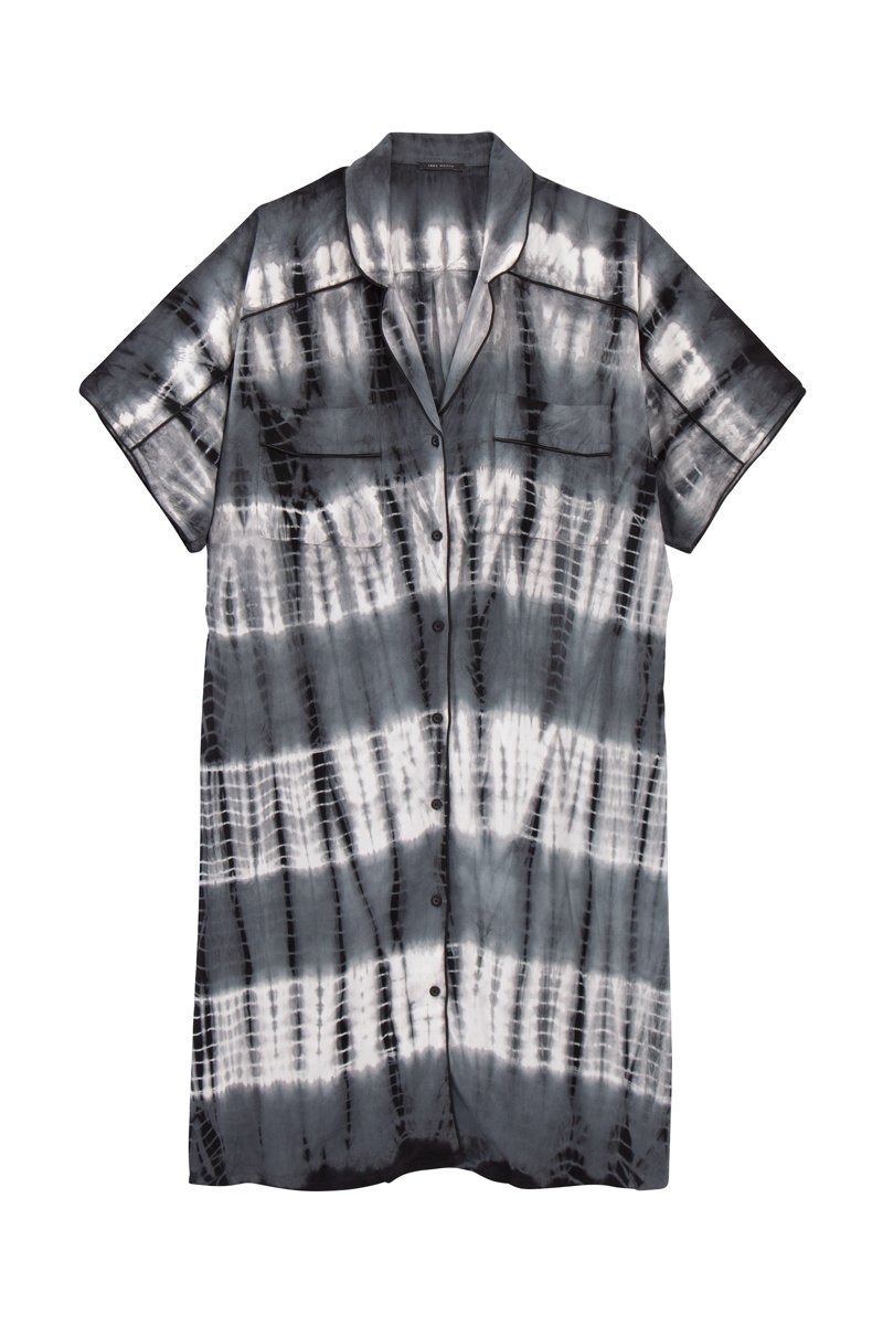 Robe chemise Gris - IKKS