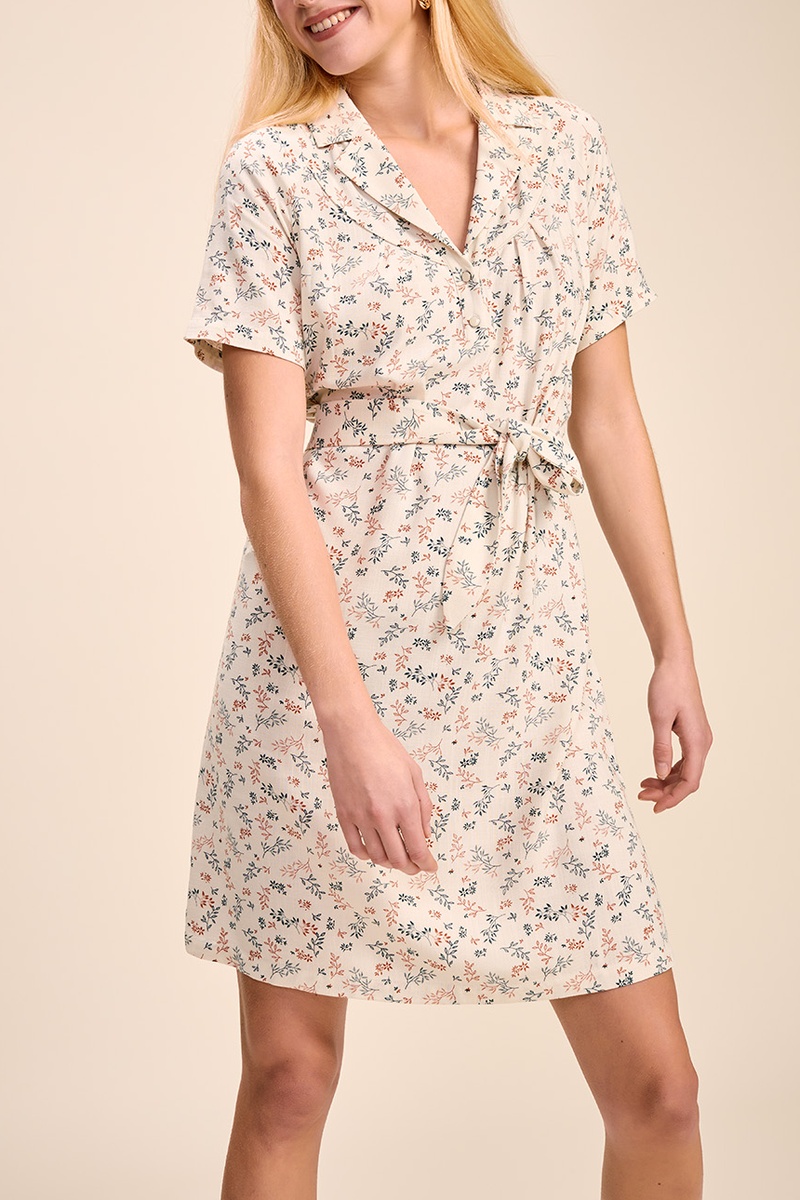 Robe chemise Beige - One Step