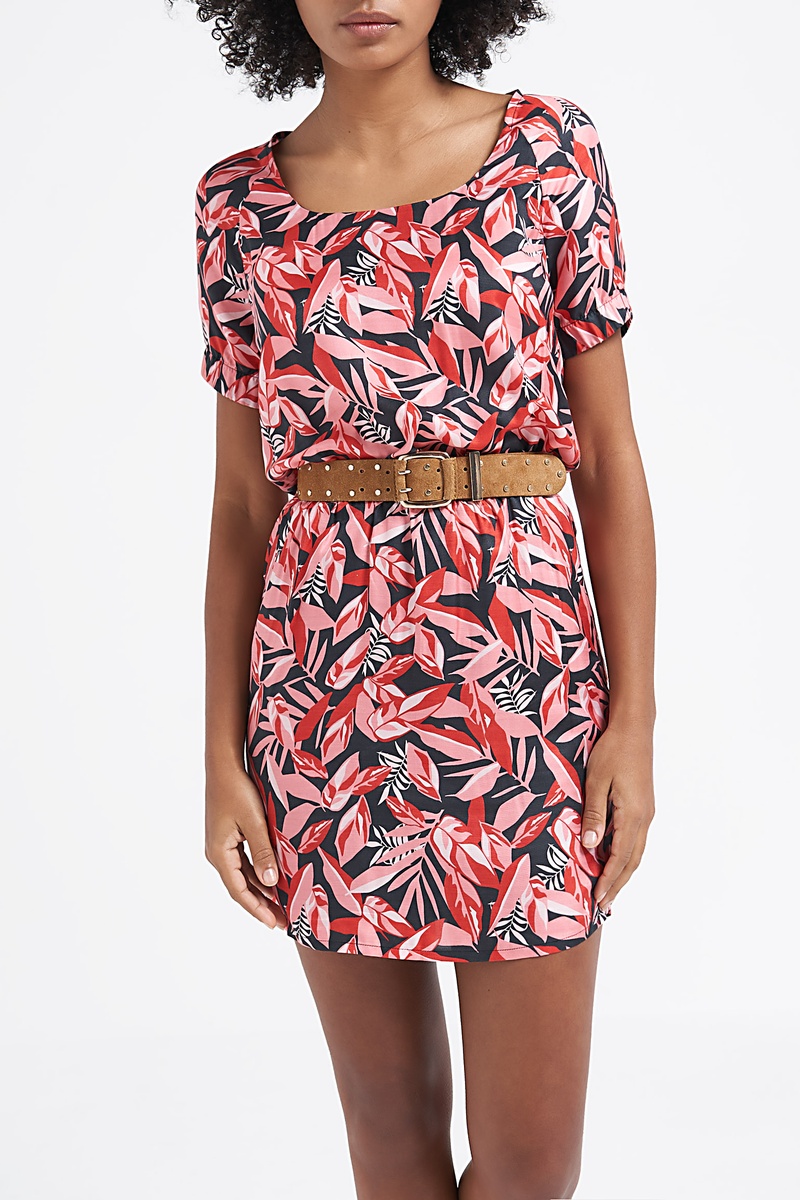 Robe droite Rouge - I.Code