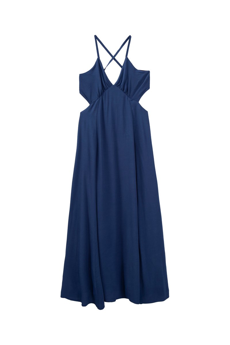 Robe longue Bleu - IKKS