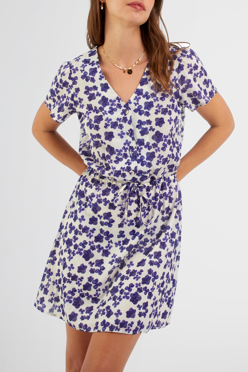 Robe Blanc cassé - I.Code