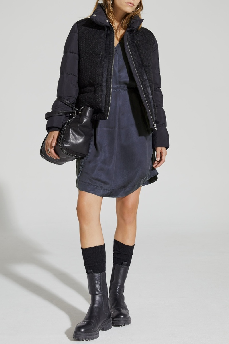 Robe droite Bleu marine