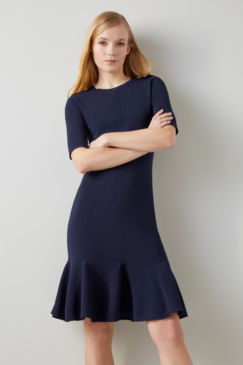 Robe Annmarie Bleu marine