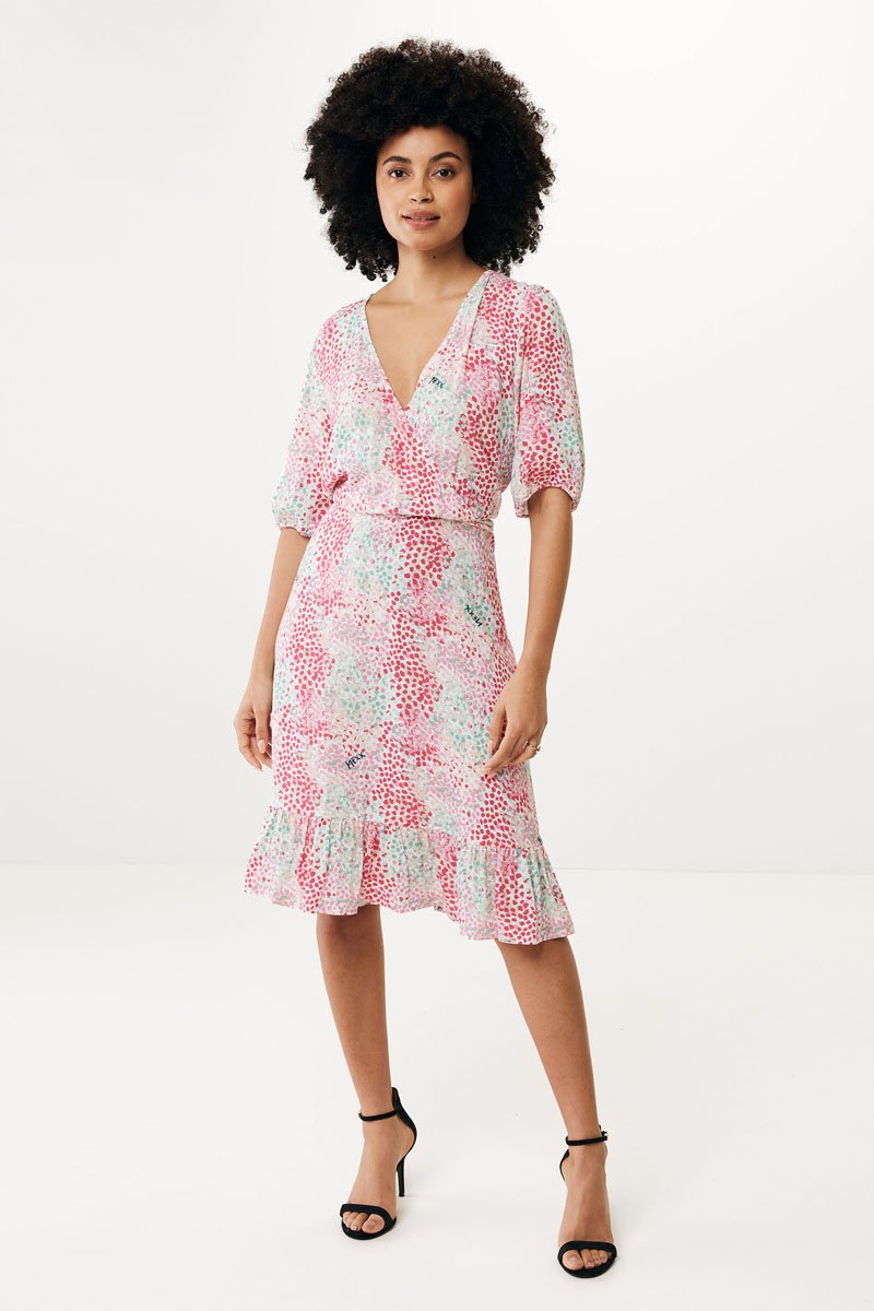 Robe portefeuille Rose