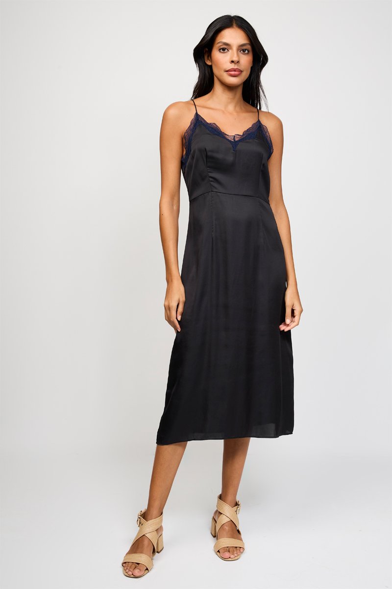 Robe midi - Noir