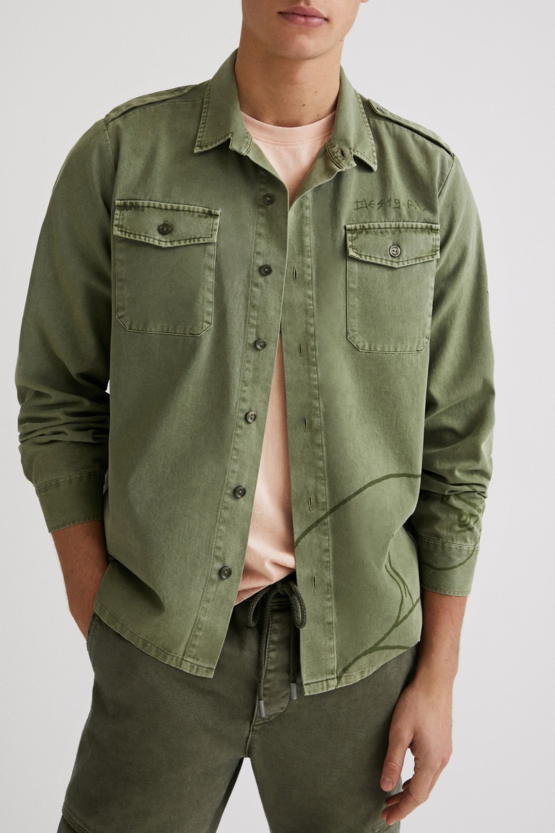 Surchemise Quim - Kaki