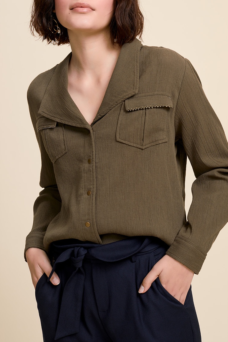 Chemisier Vert - One Step