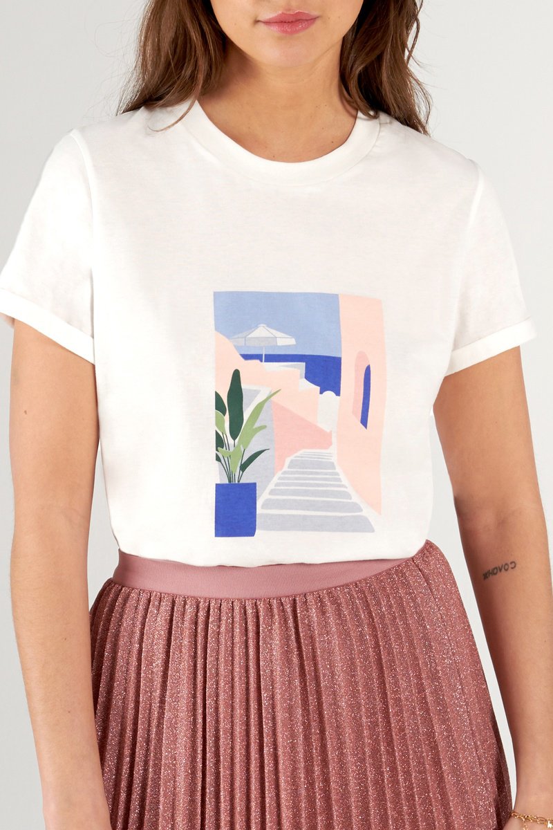 T-shirt Blanc - I.Code