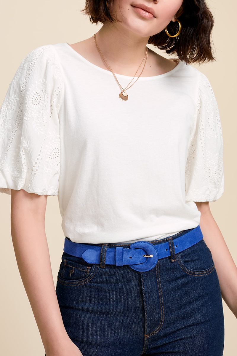 T-shirt Blanc - One Step