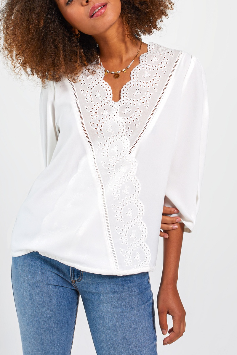 Blouse Blanc - I.Code