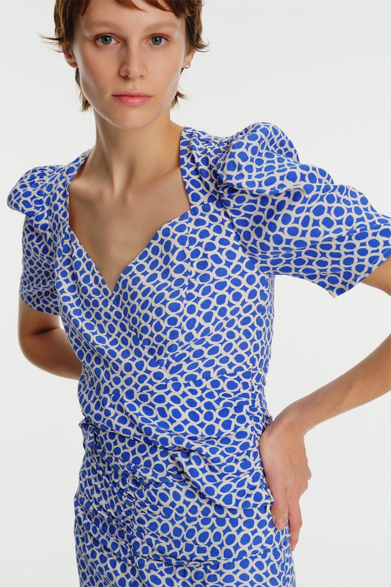 Blouse Bleu