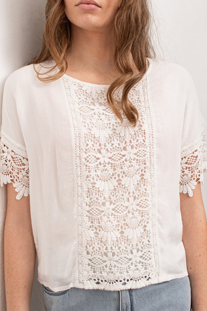 Blouse - Blanc - IKKS Junior