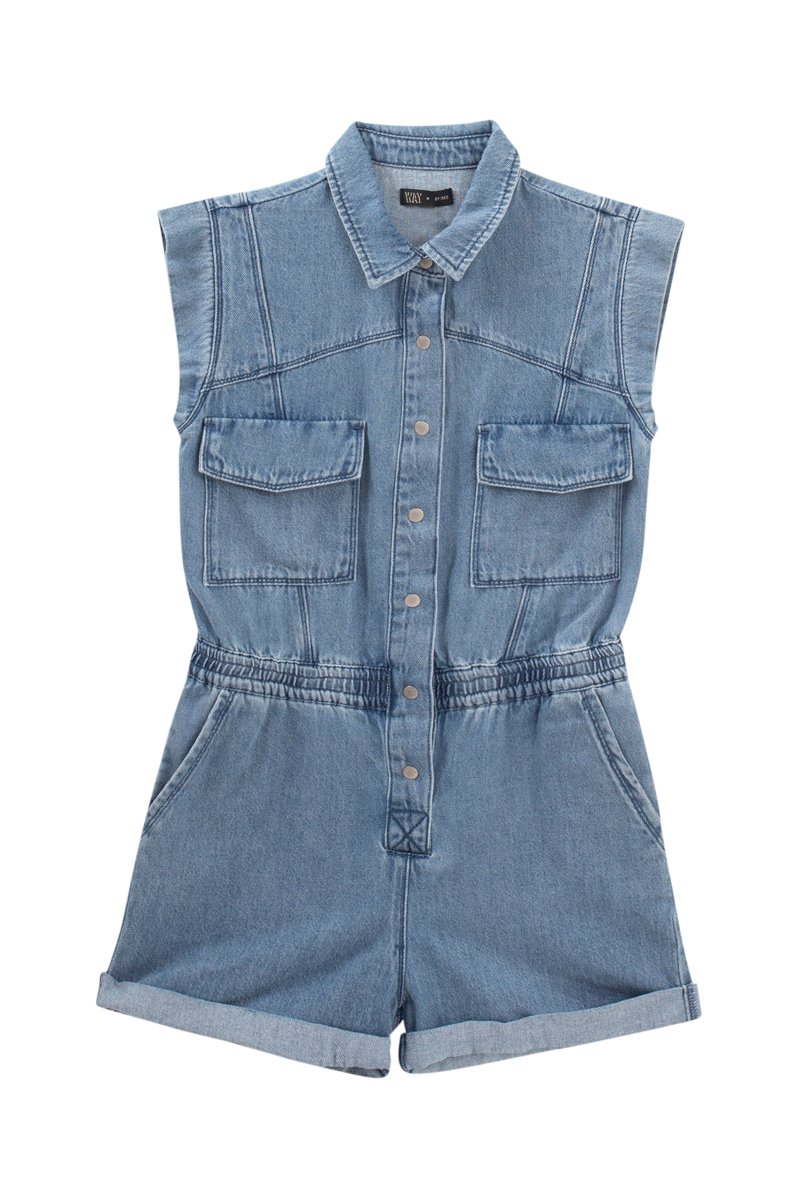 Combishort - Bleu - IKKS Junior