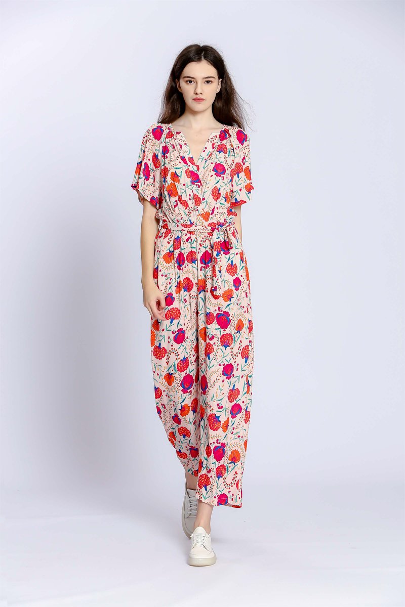 Combinaison - Blanc et rouge