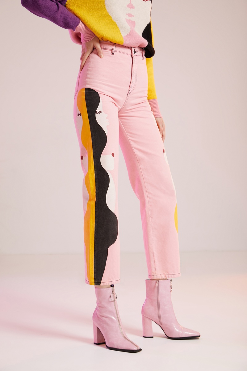 Pantalon You and You - Rose