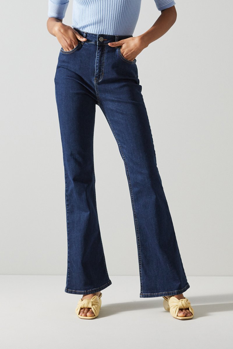 Jean flare Cora Indigo