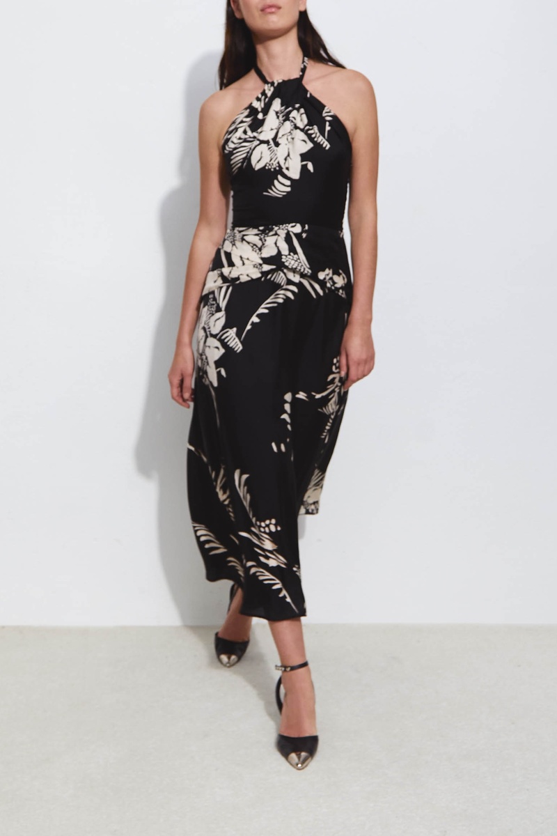 Robe longue Noir - IKKS