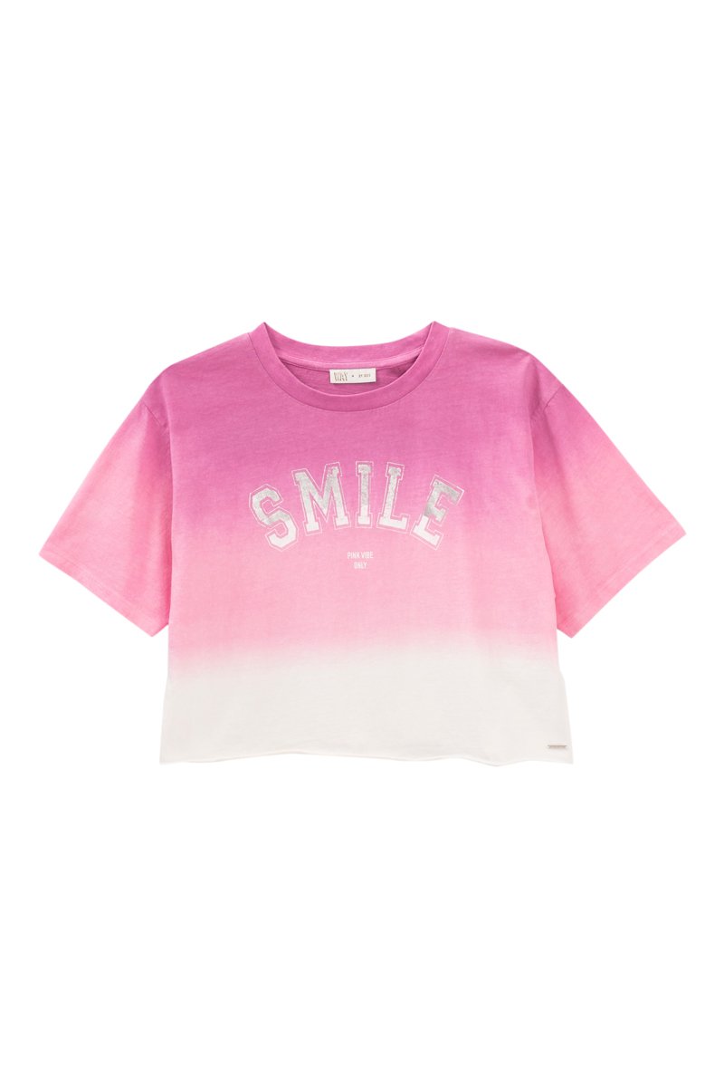 T-shirt - Rose - IKKS Junior