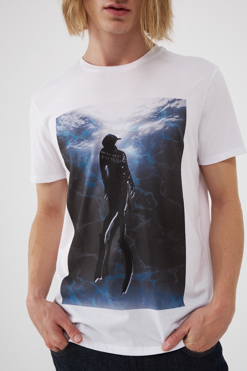 T-shirt Blanc - IKKS