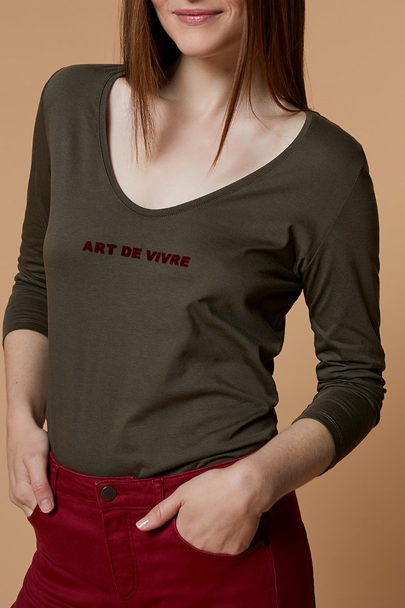 T-shirt Vert - One Step