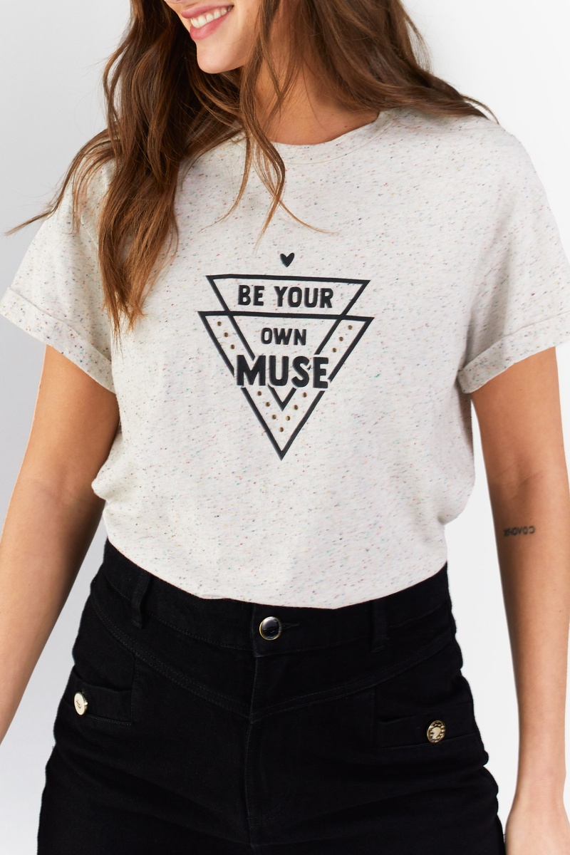 T-shirt Blanc - I.Code