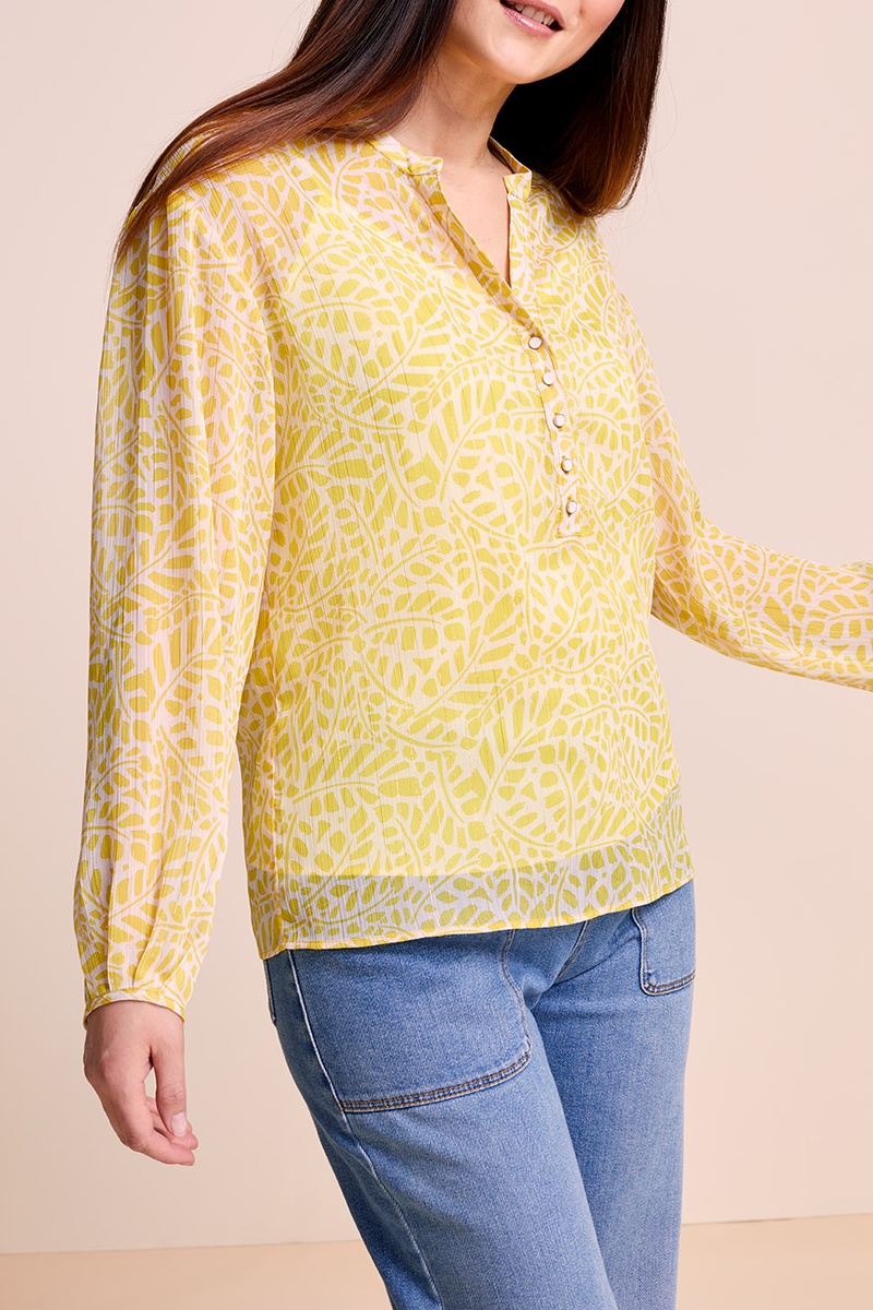 Blouse Jaune - One Step Femme