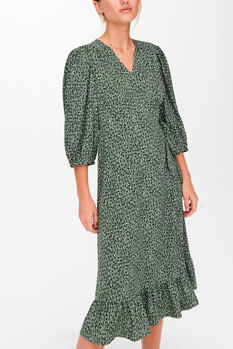 Robe portefeuille Vert d’eau