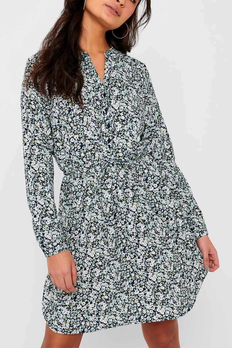 Robe patineuse Vert clair