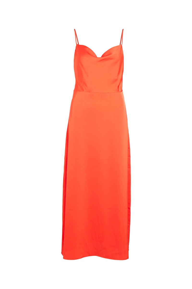 Robe longue Orange