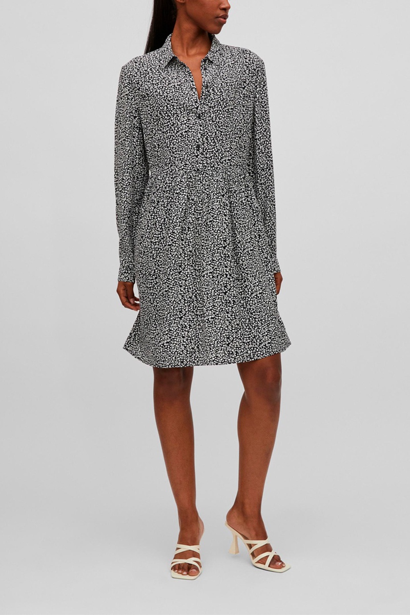 Robe patineuse Noir et blanc