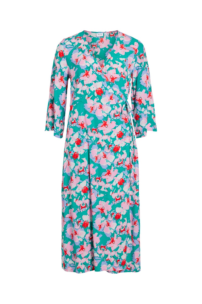 Robe portefeuille Turquoise