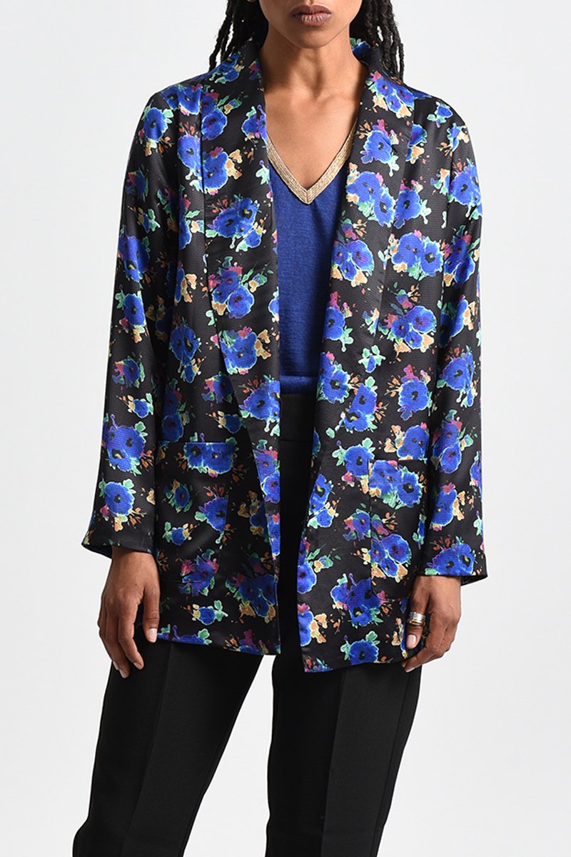 Veste Noir et bleu roi - Molly Bracken