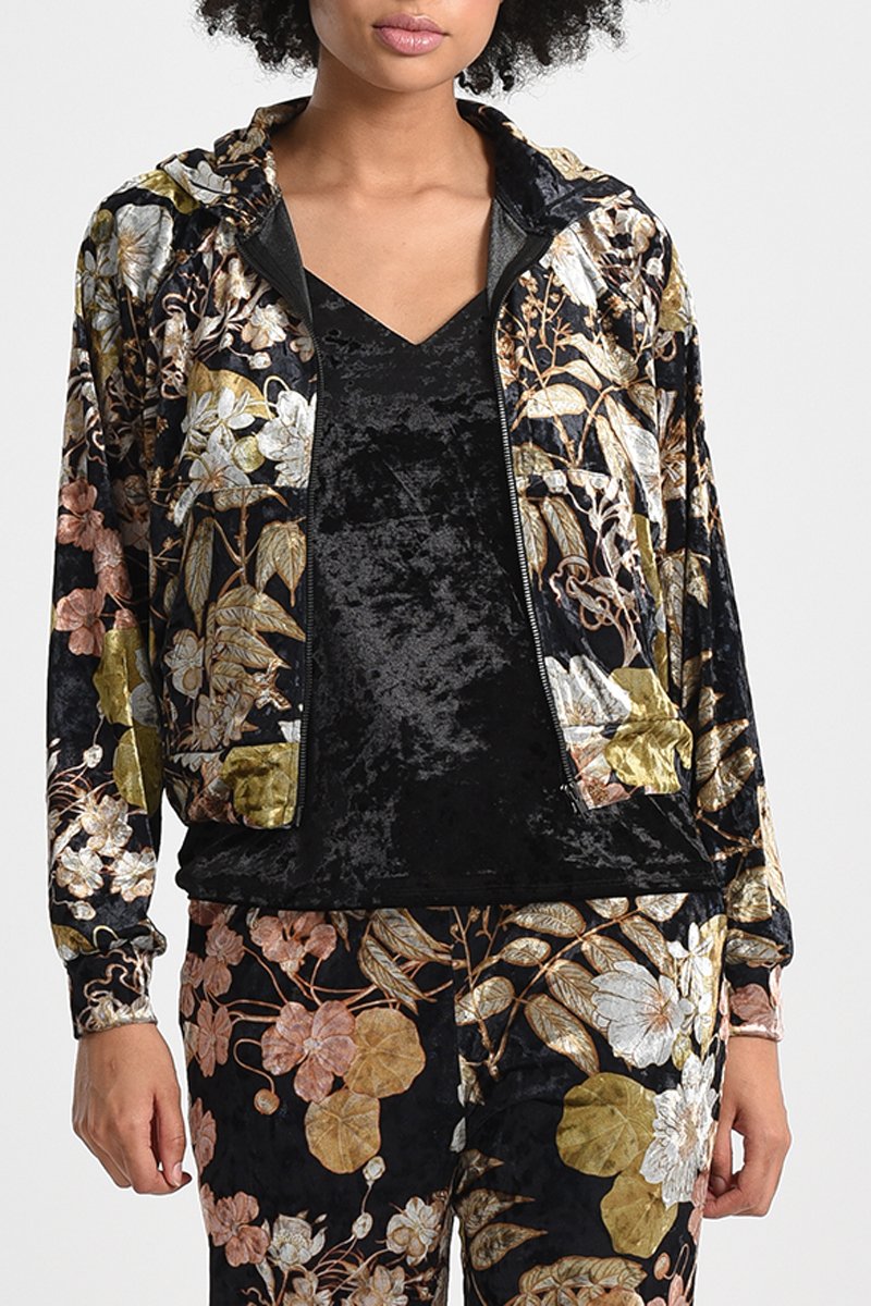 Veste à capuche Noir - Molly Bracken