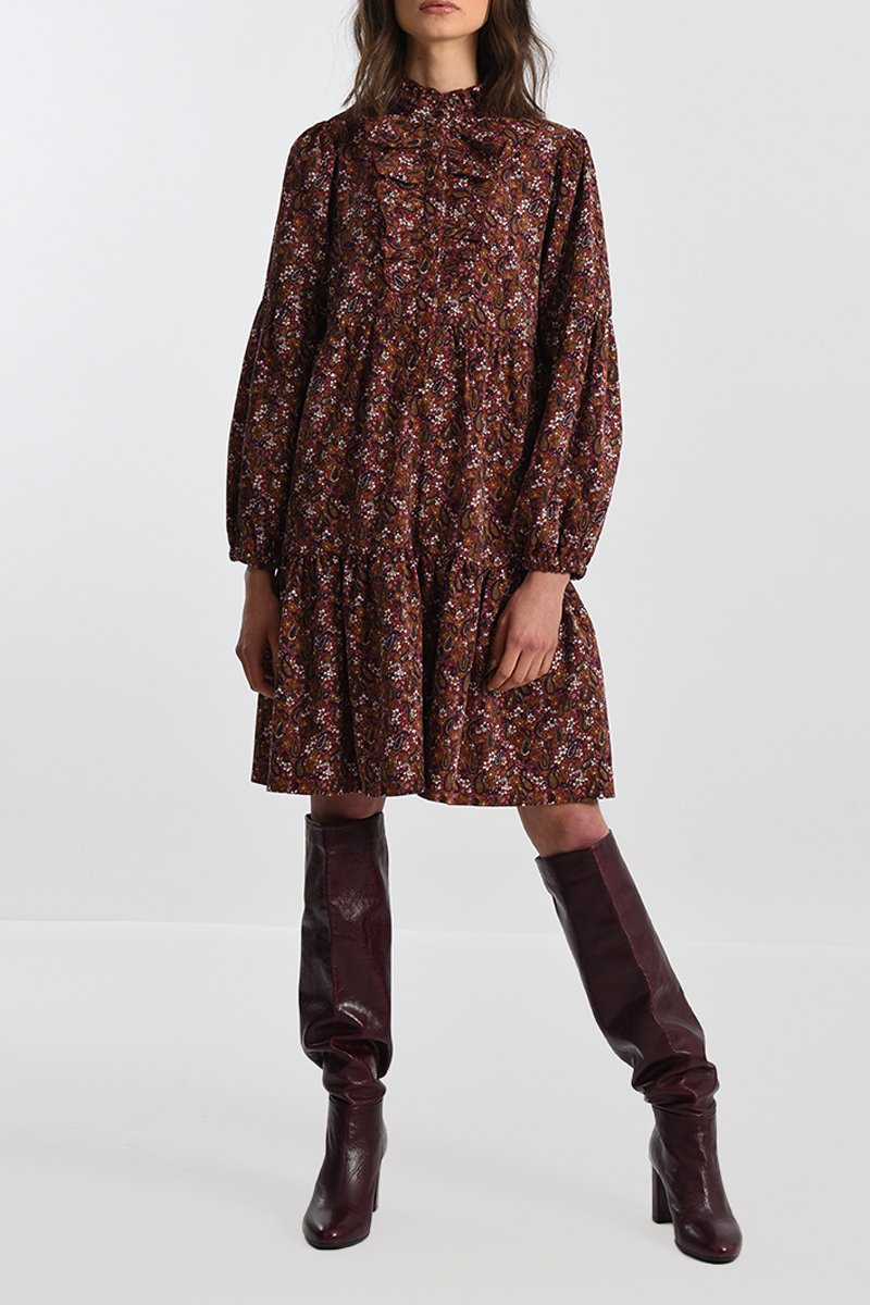 Robe trapèze Marron - Molly Bracken