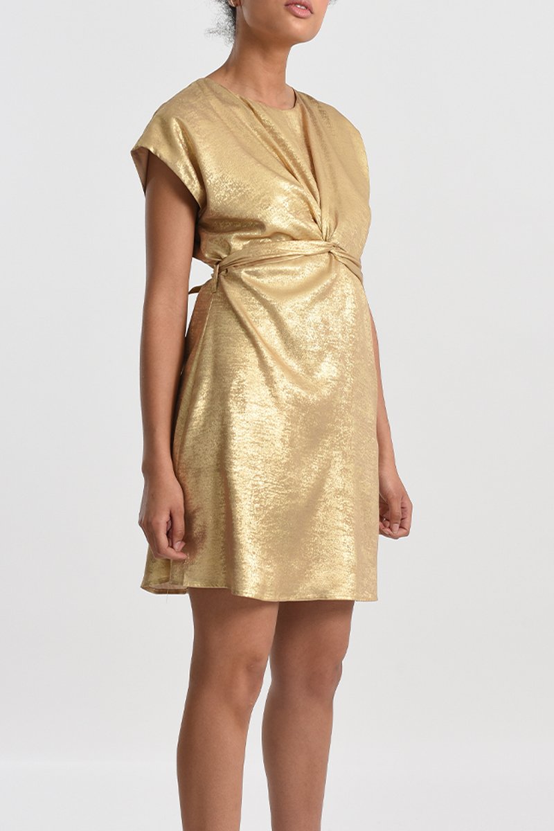 Robe droite - Doré - Molly Bracken