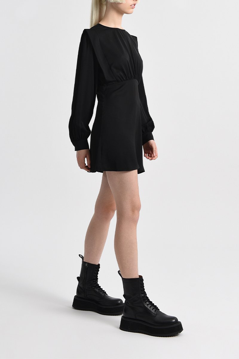 Robe patineuse Noir - Lili Sidonio