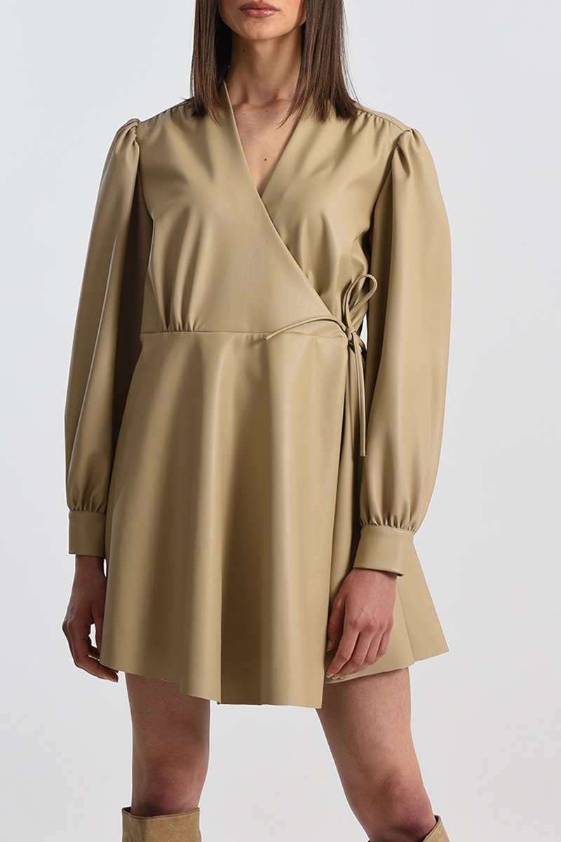 Robe portefeuille Beige - Premium Bracken