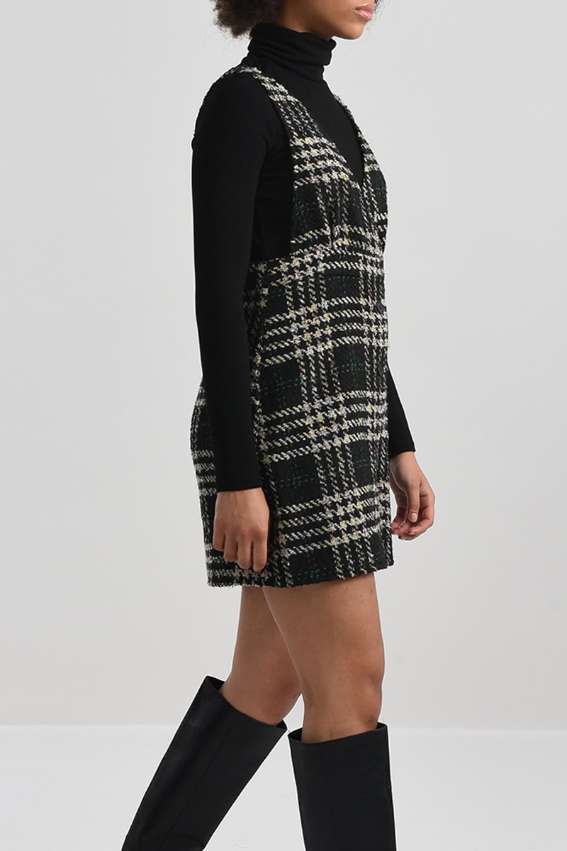 Robe-salopette Noir - Lili Sidonio