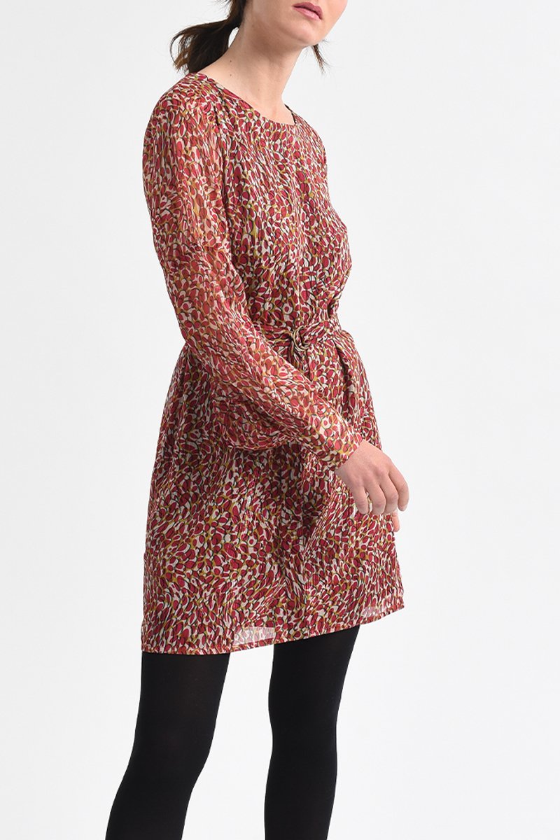 Robe patineuse Rouge - Molly Bracken