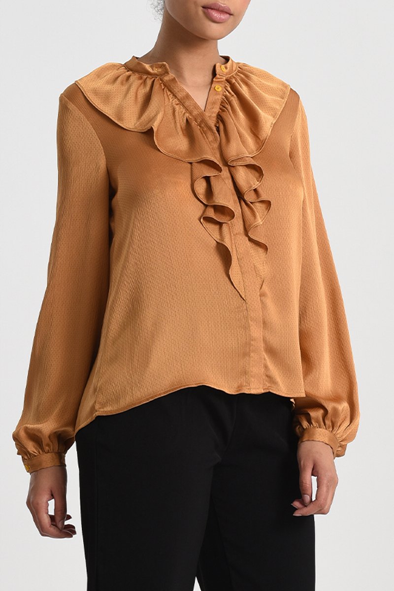 Chemisier Marron - Molly Bracken