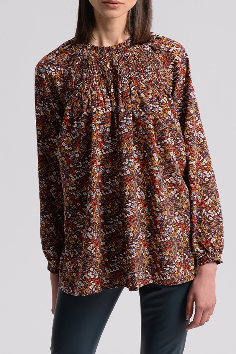 Blouse Bordeaux - Molly Bracken