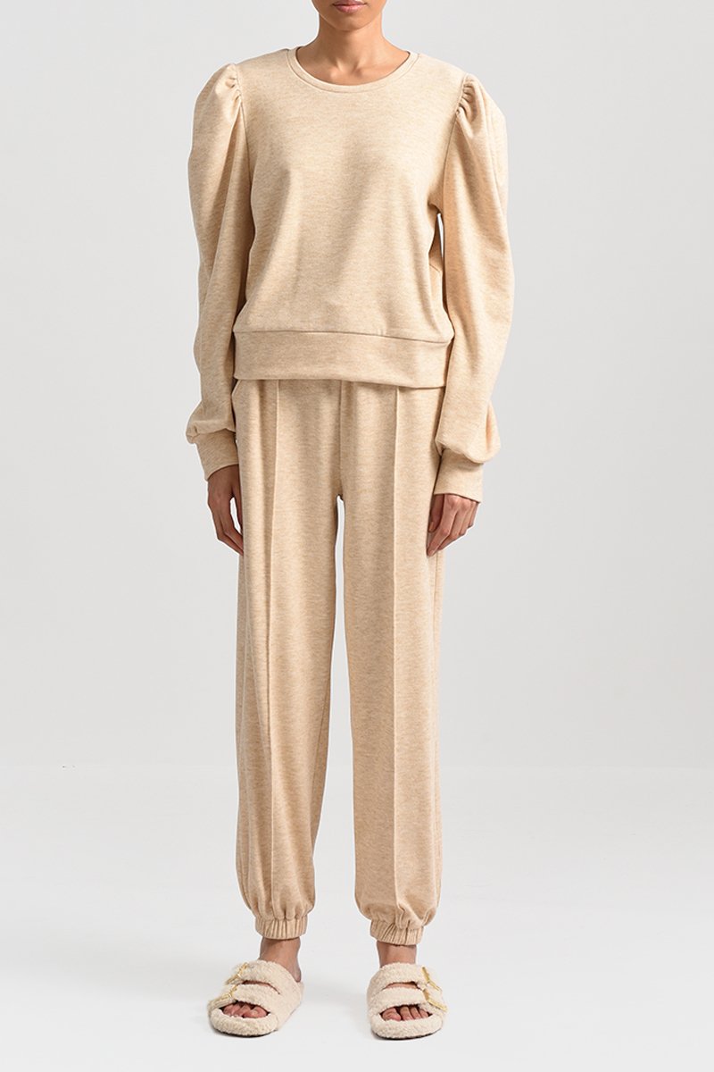 Sweat Beige chiné - Molly Bracken